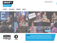 Tablet Screenshot of groupynetwork.com